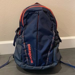 Patagonia Refugio 28L Backpack - Navy/Orange